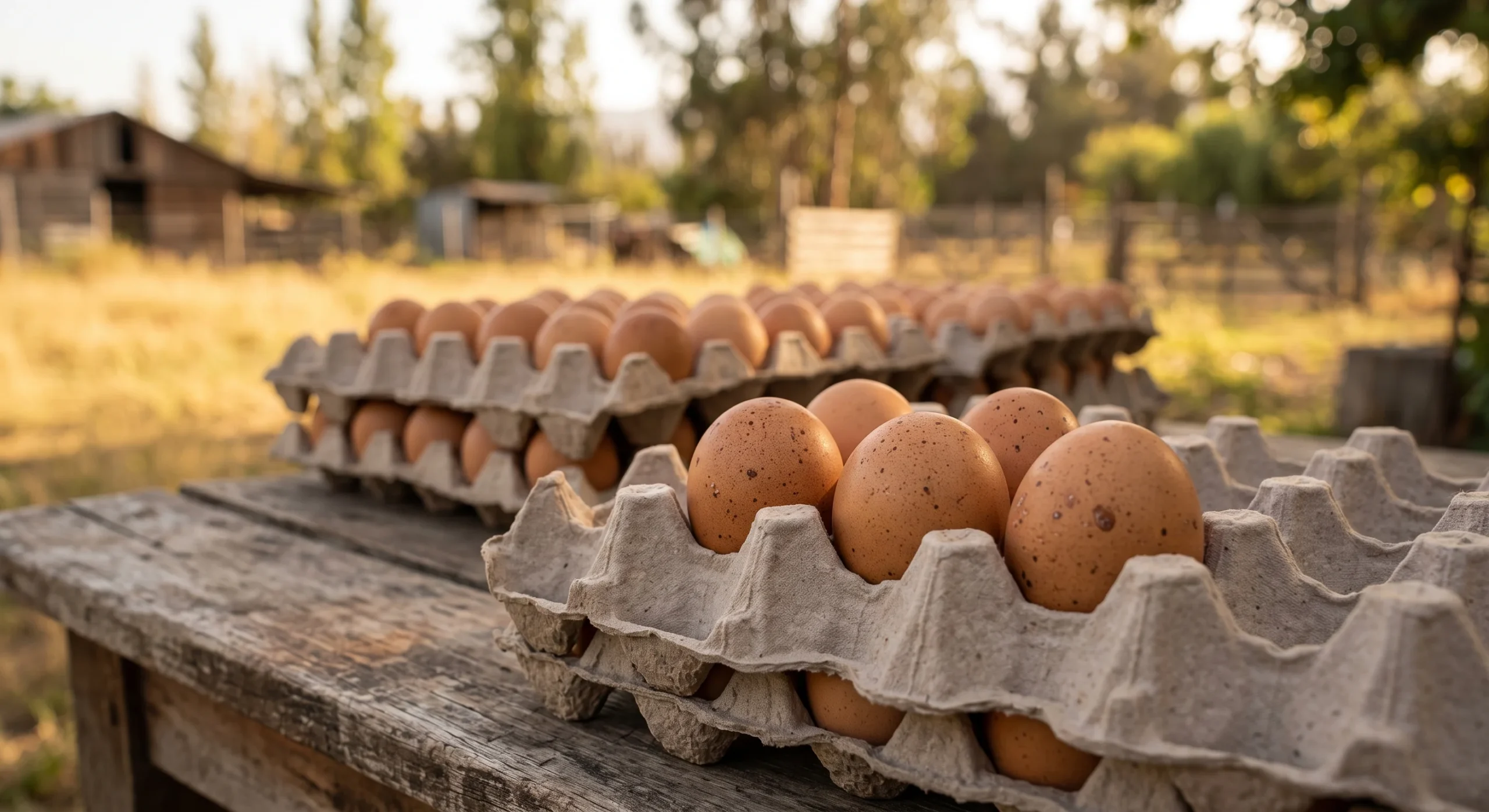 Flats Jumbo — Bandejas para Huevos (20 huevos c/u)
